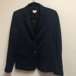 J.Crew navy suit jacket